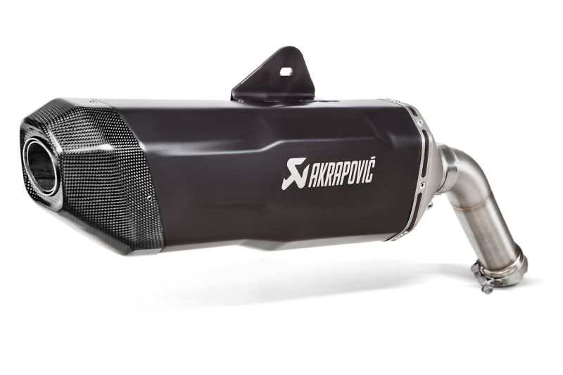 Akrapovic Slip-On Sport Exhaust System F 800 GS / F 900 GS (Adv.) - black image 1