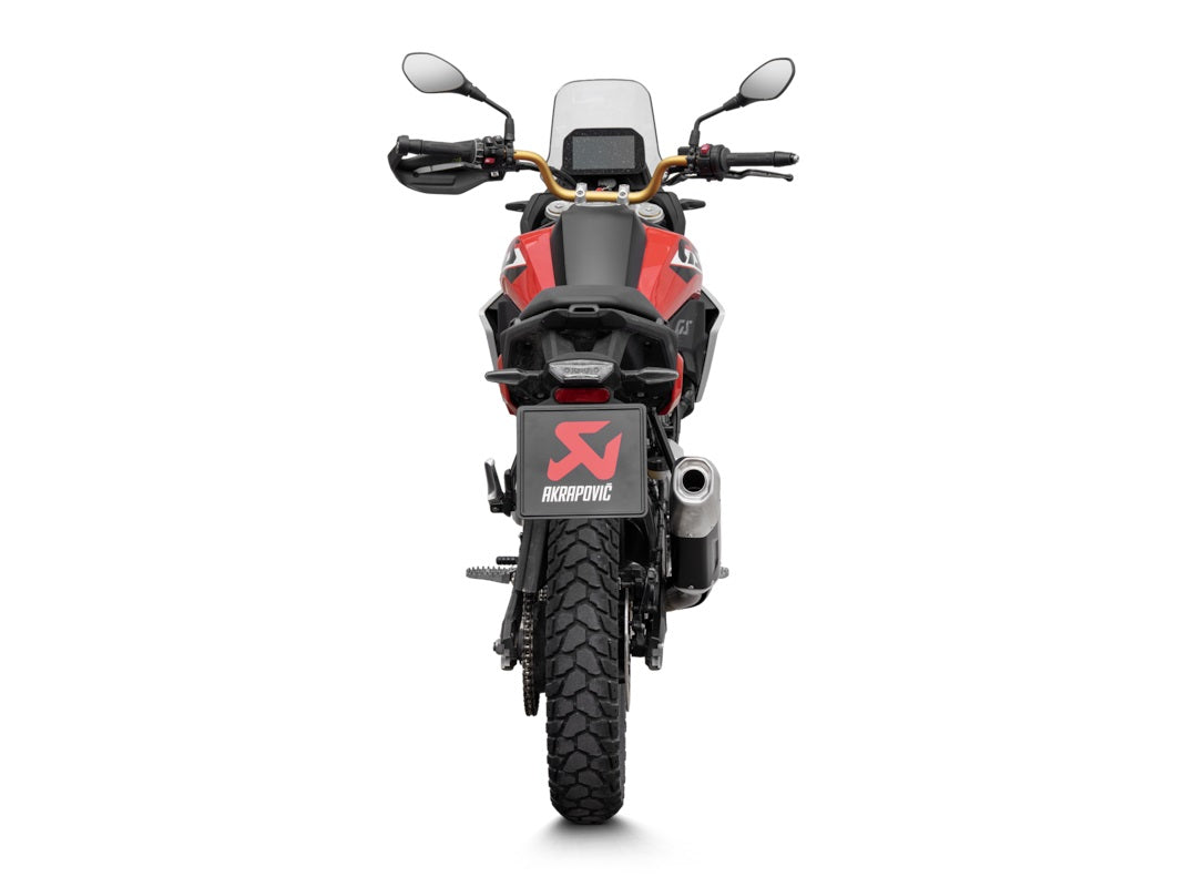 Akrapovic Black Coated Stainless Silencer Slip-On Kit for BMW F 450 GS (2026-) - Road Legal