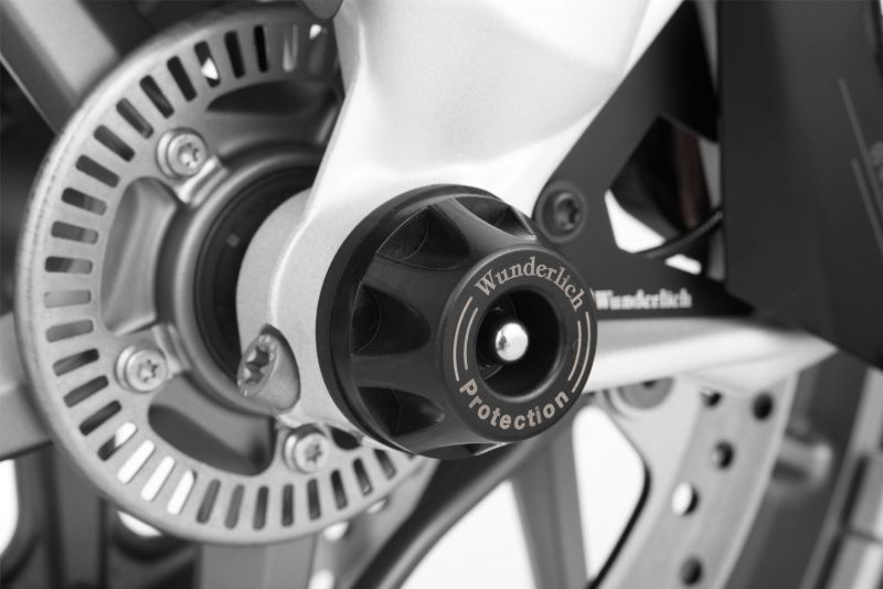 Wunderlich “DOUBLESHOCK” axle protection pads - front - black image 4