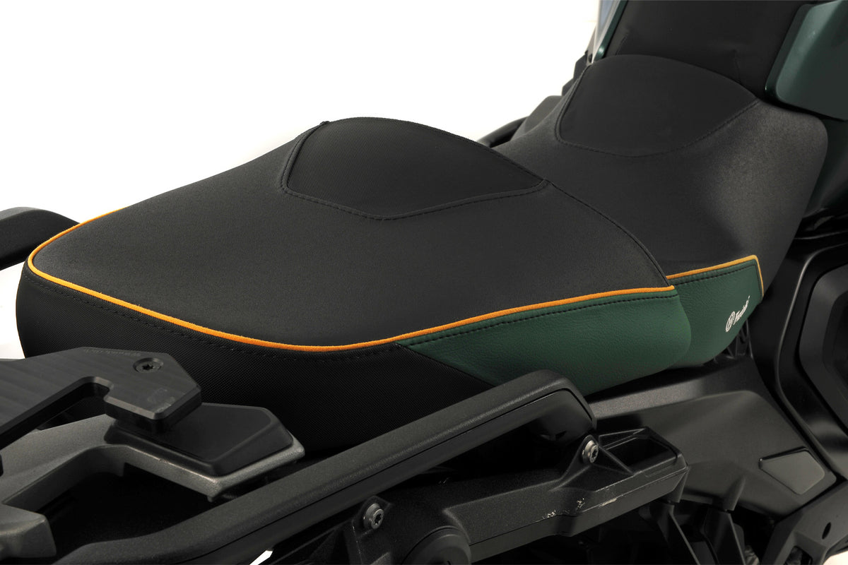 Wunderlich Passenger Seat AktivKomfort, Green-Gold, detail