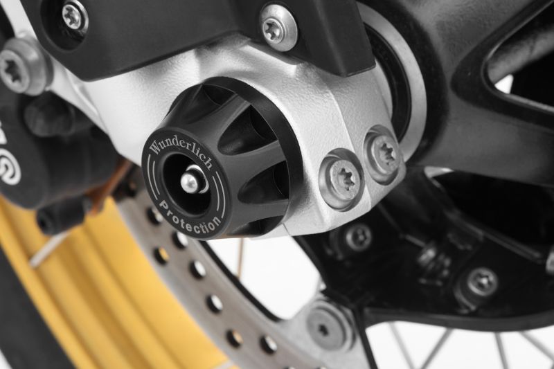 Wunderlich DOUBLESHOCK axle crash pads - front - F 900 GS Adventure image 0