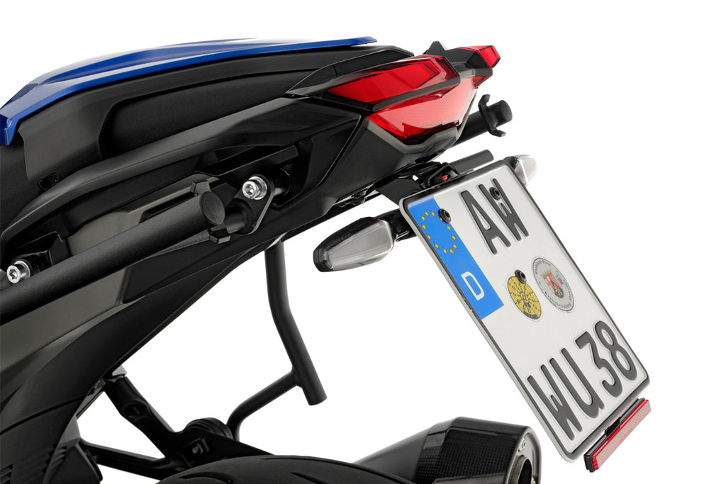 Wunderlich Number Plate Holder R 1300 R + RS - with Central Tail Light - black