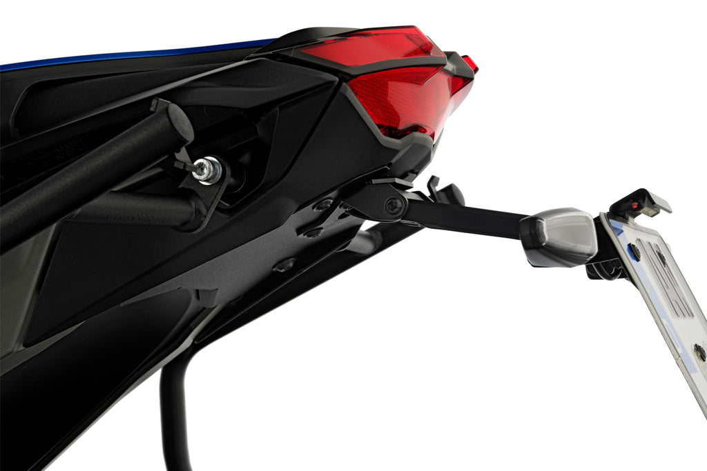 Wunderlich Number Plate Holder R 1300 R + RS - with Central Tail Light - black