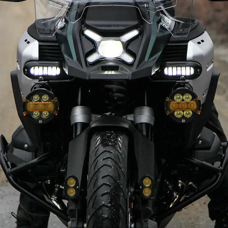 Denali Upper Driving Light Mount - BMW R1300GS Adventure '25- image 1