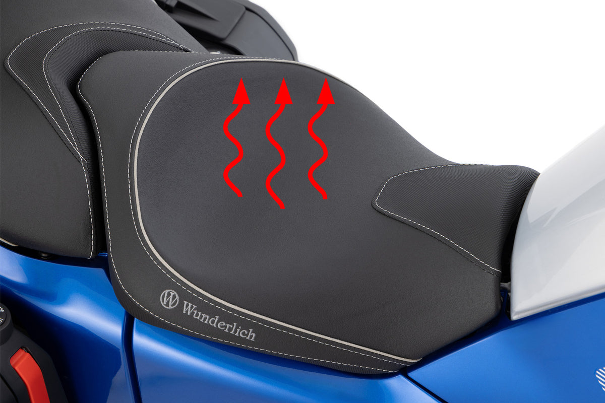 Wunderlich AKTIVKOMFORT Rider Seat with Smart Plug & Play Seat Heating R 1300 RT - standard - black