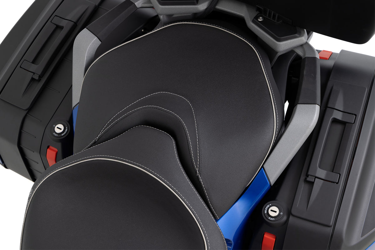 Wunderlich AKTIVKOMFORT passenger seat with seat heating Smart Plug & Play for the R 1300 RT - standard - black