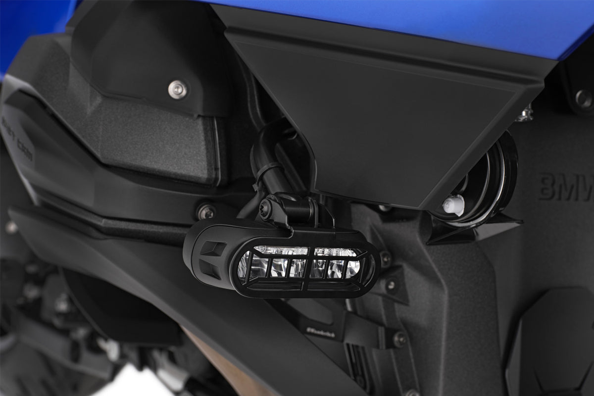Wunderlich headlight guard for original LED auxiliary headlights R 1300 RT - black