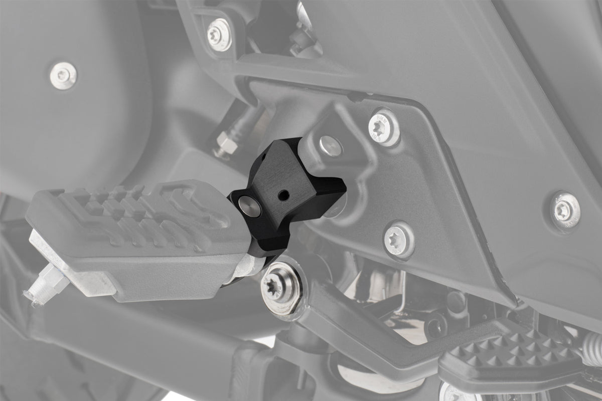 Wunderlich ERGO Rider Footrest Lowering Kit for BMW R 1300 RT - black
