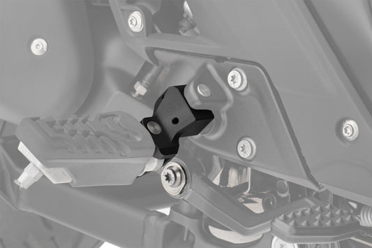 Wunderlich ERGO Rider Footrest Lowering Kit for BMW R 1300 RT - black