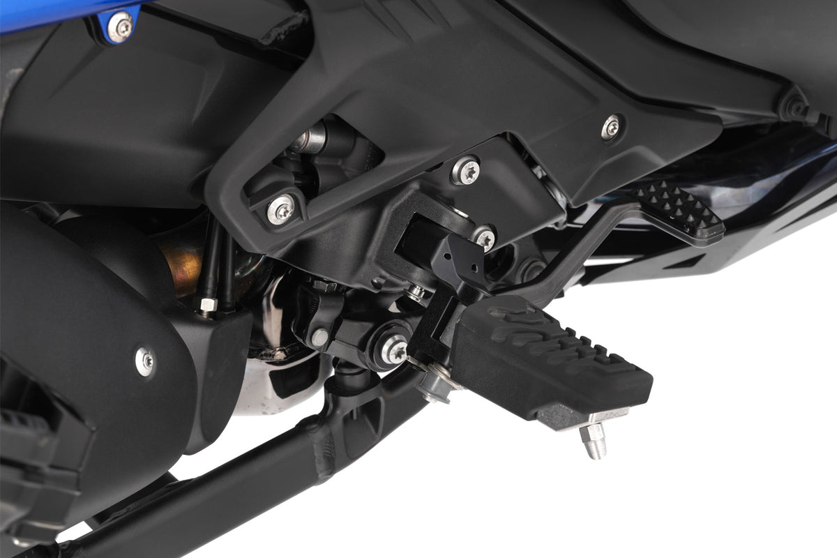 Wunderlich ERGO Rider Footrest Lowering Kit for BMW R 1300 RT - black