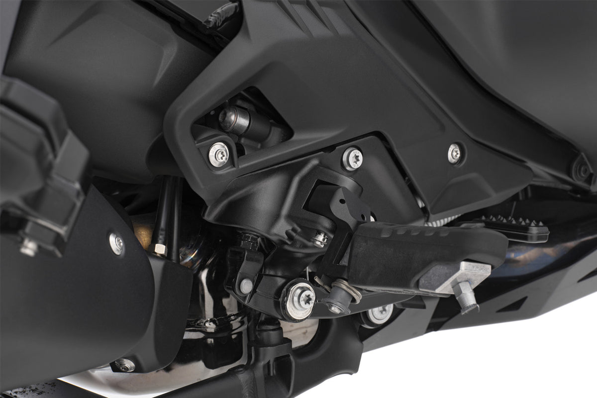 Wunderlich ERGO Rider Footrest Lowering Kit for BMW R 1300 RT - black