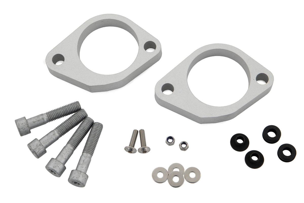Wunderlich ERGO Handlebar Riser R 1300 RS - 15mm - silver (without OEM navigation)