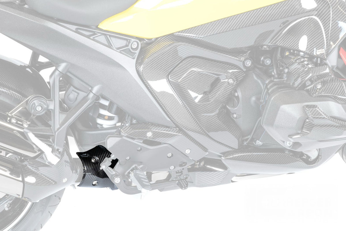Ilmberger Exhaust heat shield (Bottom) R 1300 R + RS - Carbon