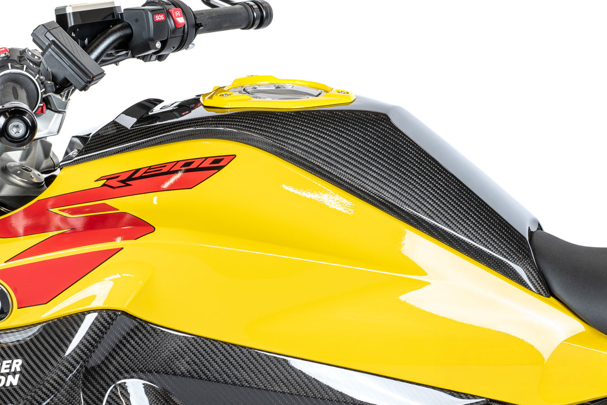 Ilmberger Tank cover (Top) R 1300 R + RS - Carbon