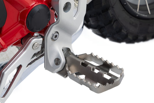 Wunderlich ULTIMATE Footpegs - Set - silver image 0