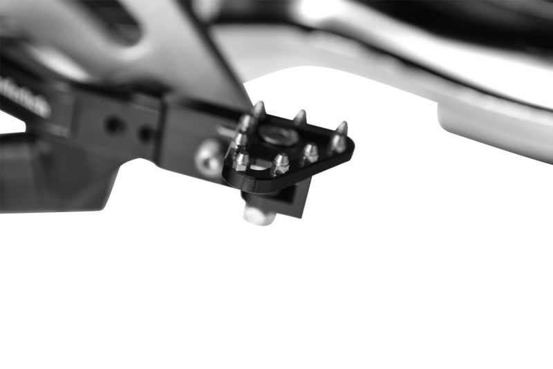 Adjustable foot brake lever - black image 0