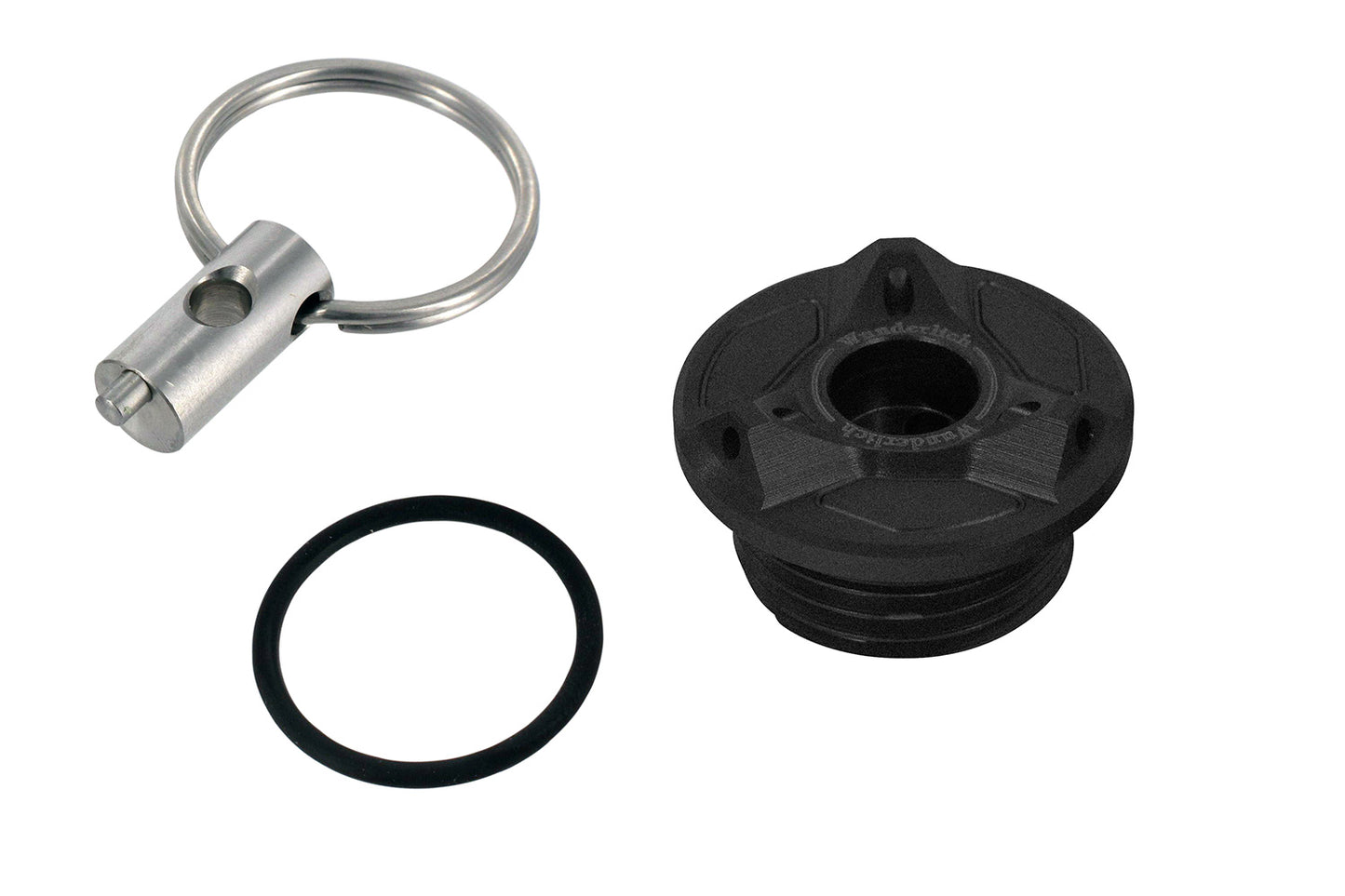 Wunderlich Security Oil Filler Cap - black image 2
