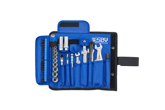 Wunderlich Basic Tool Set - 58-piece - blue