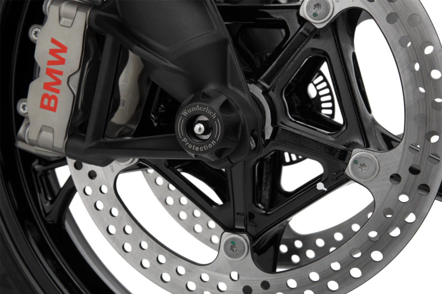 Wunderlich axle protection pads DOUBLESHOCK R 1300 - front - black image 1