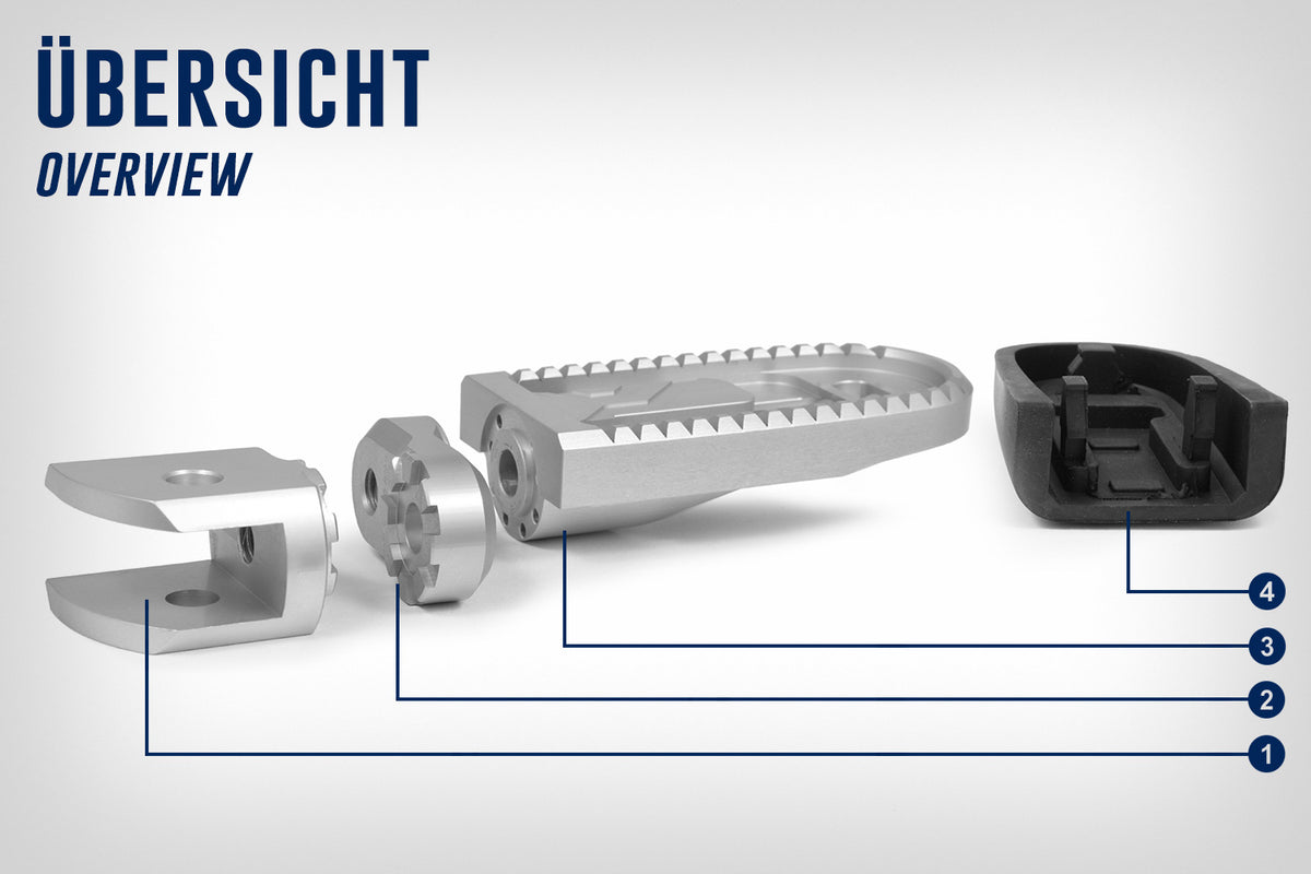 Wunderlich Vario Adapter EVO1 (Pair)