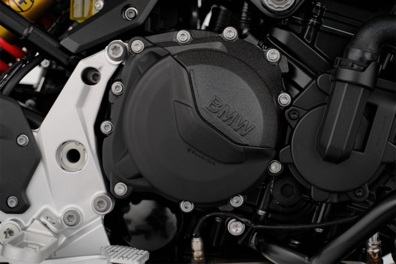 Wunderlich Engine protection cover set for clutch and alternator cover - black image 3