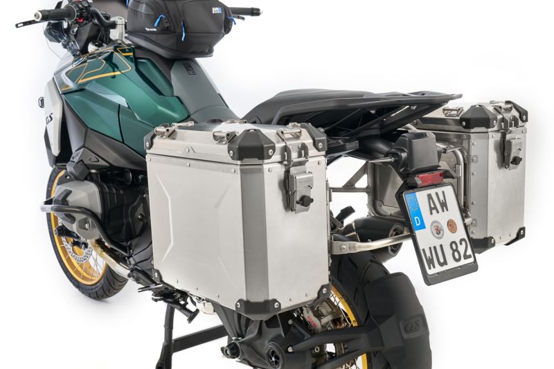 Wunderlich EXTREME case set - slimline R 1300 GS (Adventure) - aluminum image 2