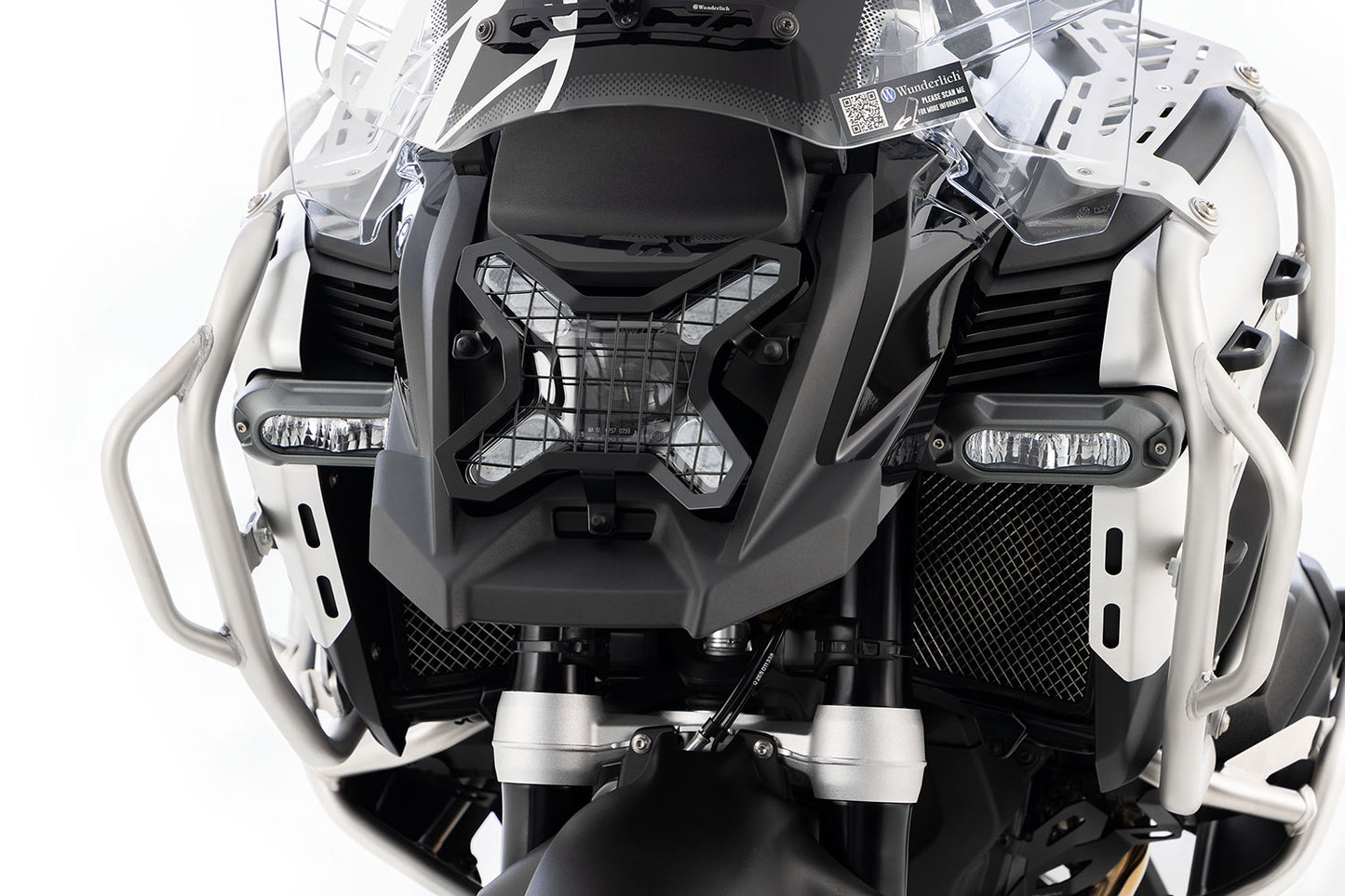 Wunderlich headlight protection grille removable R 1300 GS - black image 2