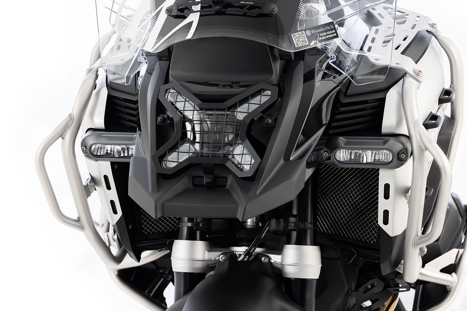 Wunderlich headlight protection grille removable R 1300 GS - black image 2