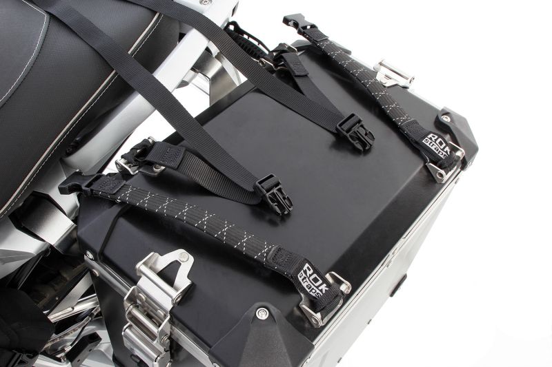 ROK Motorcycle Belts Heavy Duty - 25 mm - Set - black image 4