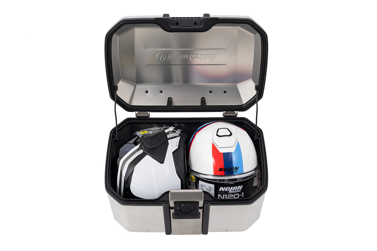 Wunderlich Topcase X-CASE X55 with Standard Lock - silver