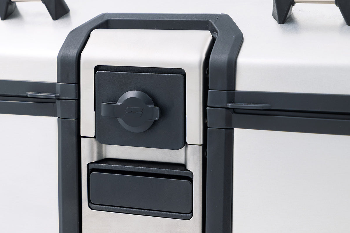 Wunderlich Topcase X-CASE X55 with Standard Lock - silver