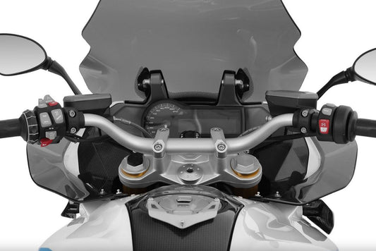 Wunderlich Tube-style handlebar - pre-drilled - silver