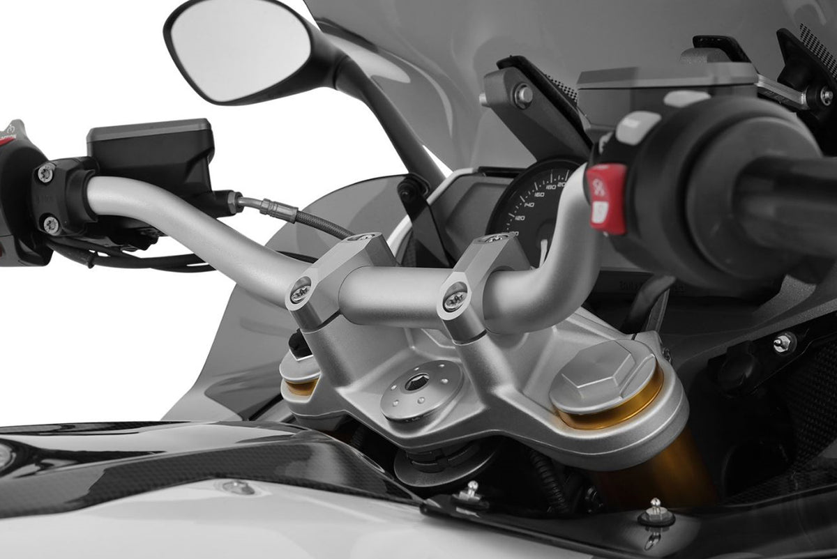 Wunderlich Tube-style handlebar - pre-drilled - silver