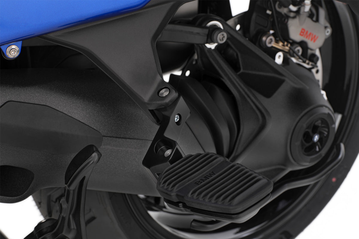 Wunderlich ERGO Passenger Footrest Lowering Kit for the BMW R 1300 RT - black