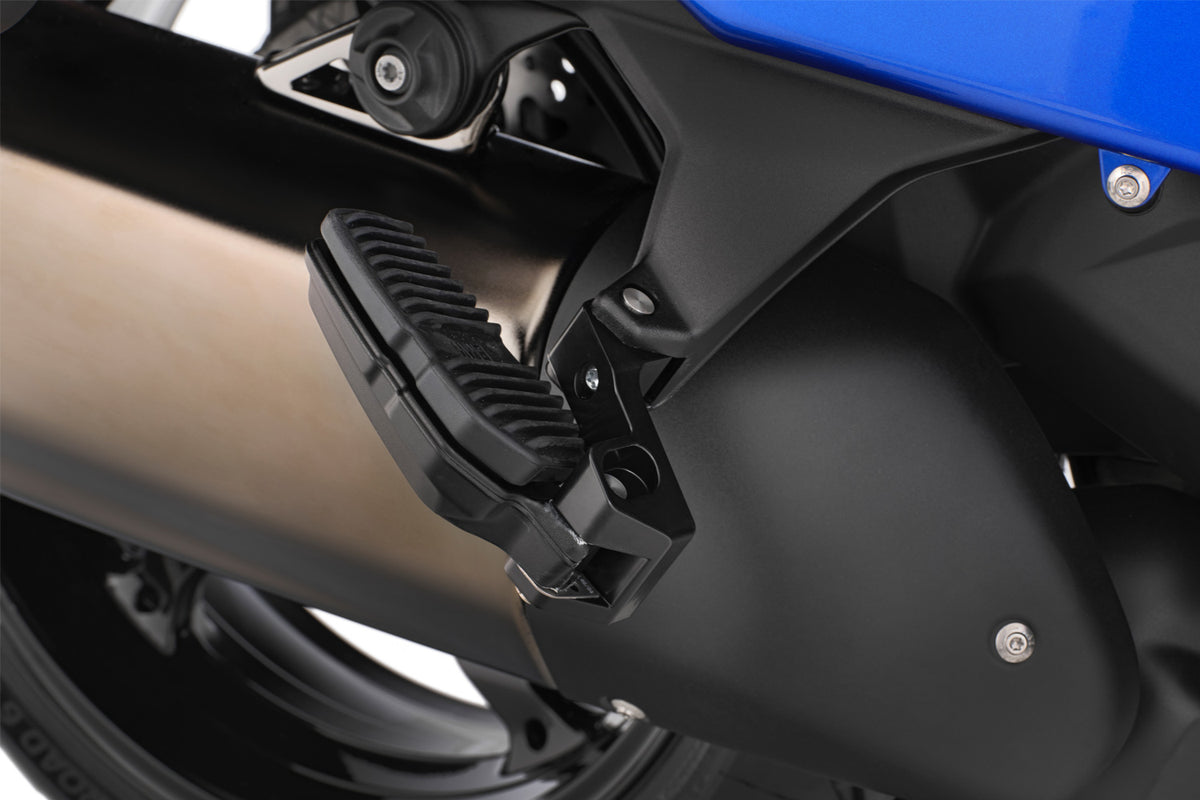 Wunderlich ERGO Passenger Footrest Lowering Kit for the BMW R 1300 RT - black
