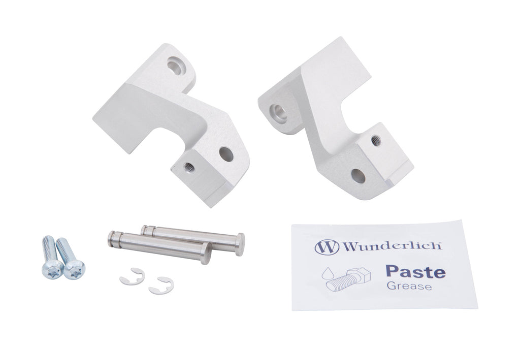 Wunderlich Passenger Footrest Lowering Kit R 1300 R/RS - silver