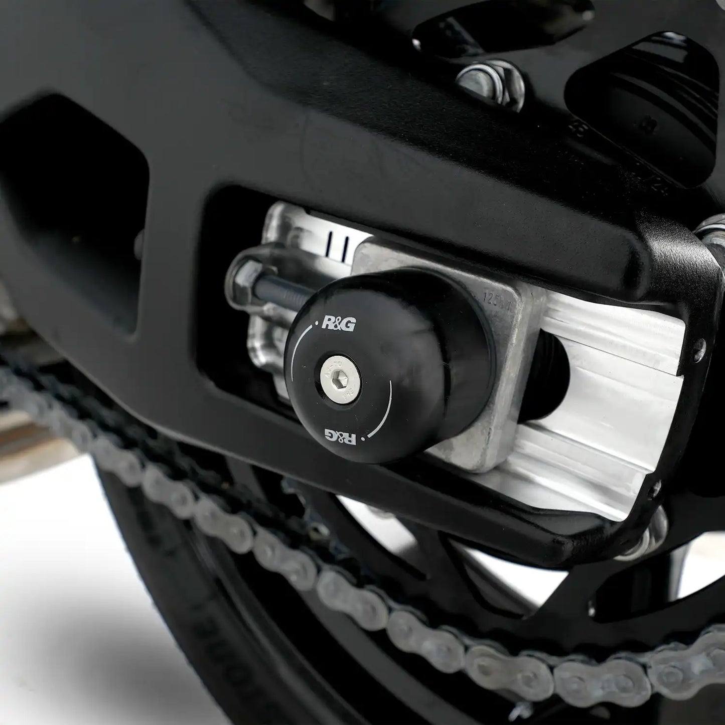 R&G Swingarm Protectors for BMW F800GS 24-/F750GS/F850GS image 1