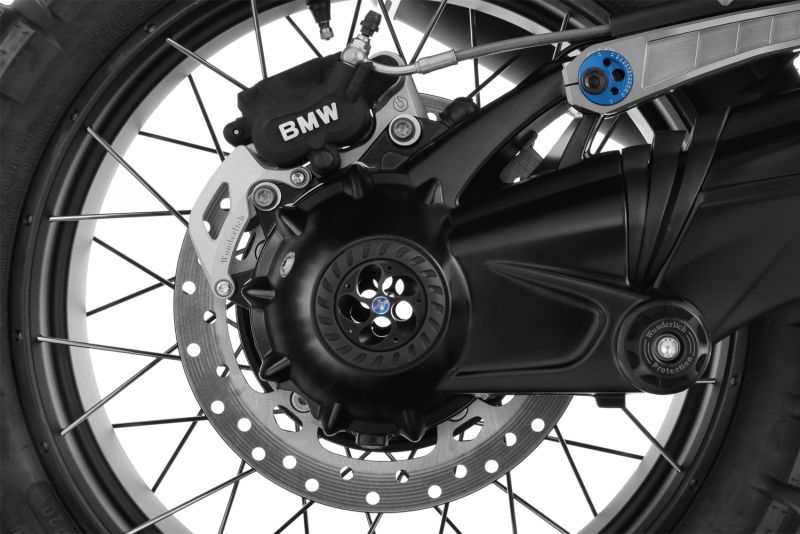 Wunderlich DOUBLESHOCK cardan protection pads - rear - black image 1