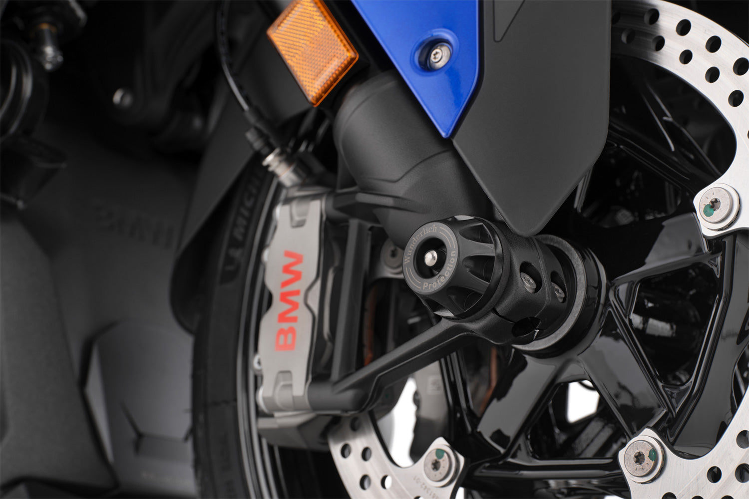Wunderlich axle protection pads DOUBLESHOCK R 1300 - front - black image 0