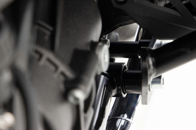 Wunderlich widening set for R 12 engine protection bar - black image 3