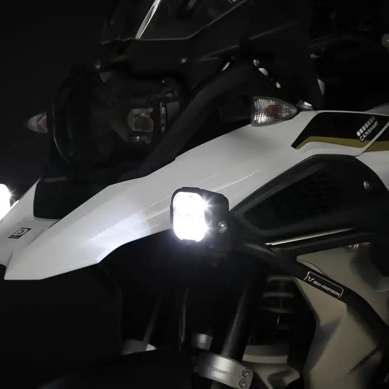 DENALI DL-4 Driving Light w/ DataDim Technology, 4-LED, Elliptical Hybrid Beam image 4