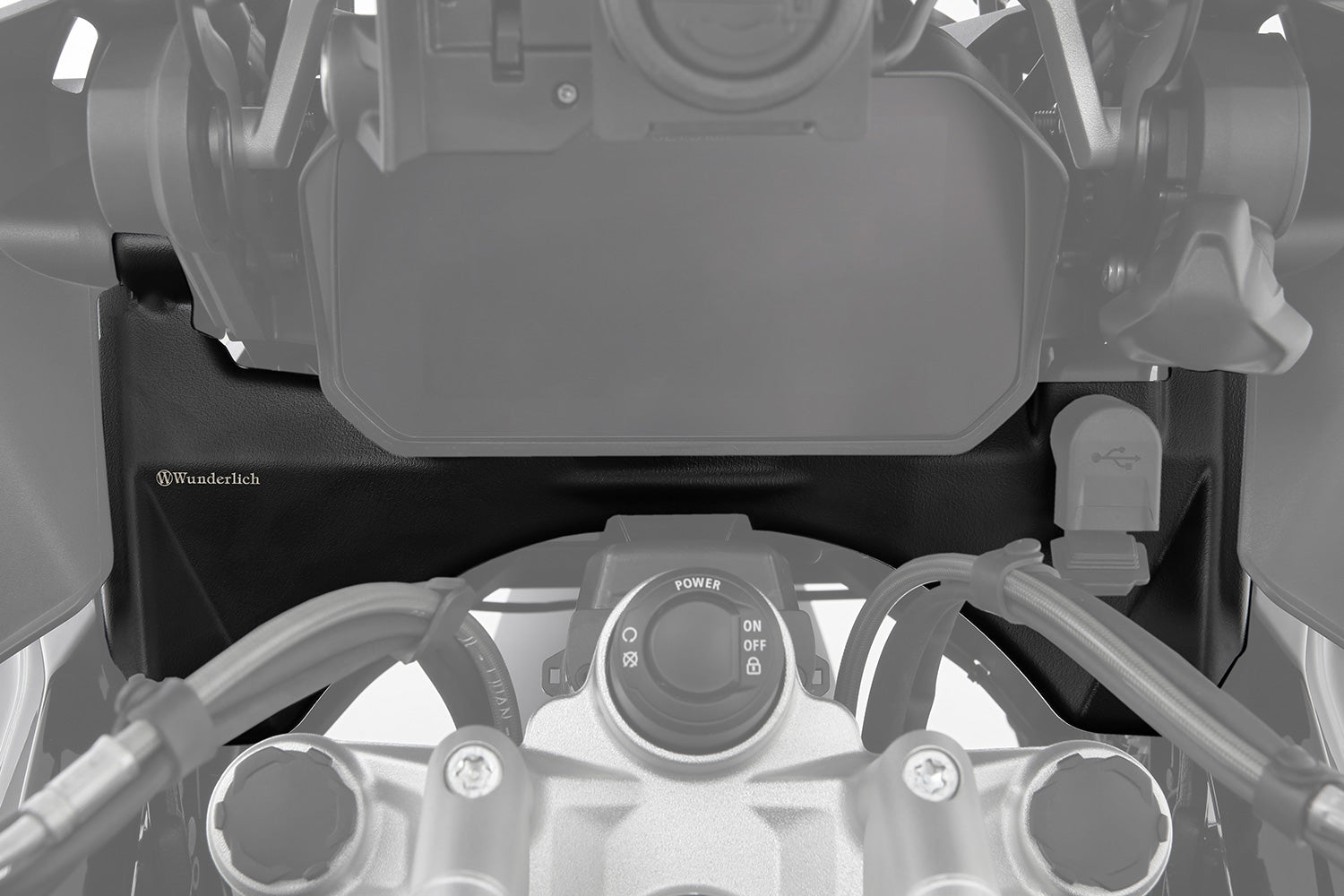 Wunderlich Cockpit fairing - black image 1