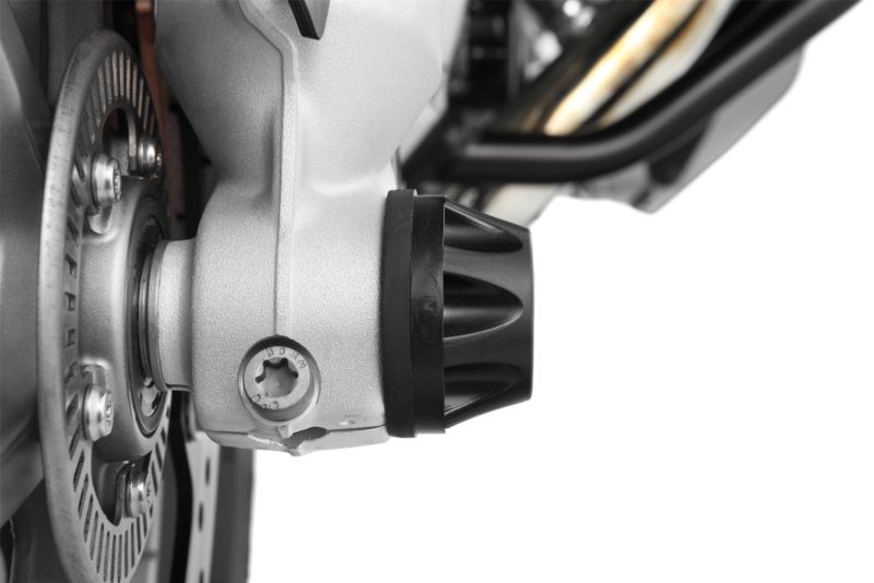 Wunderlich “DOUBLESHOCK” axle protection pads - front - black image 3