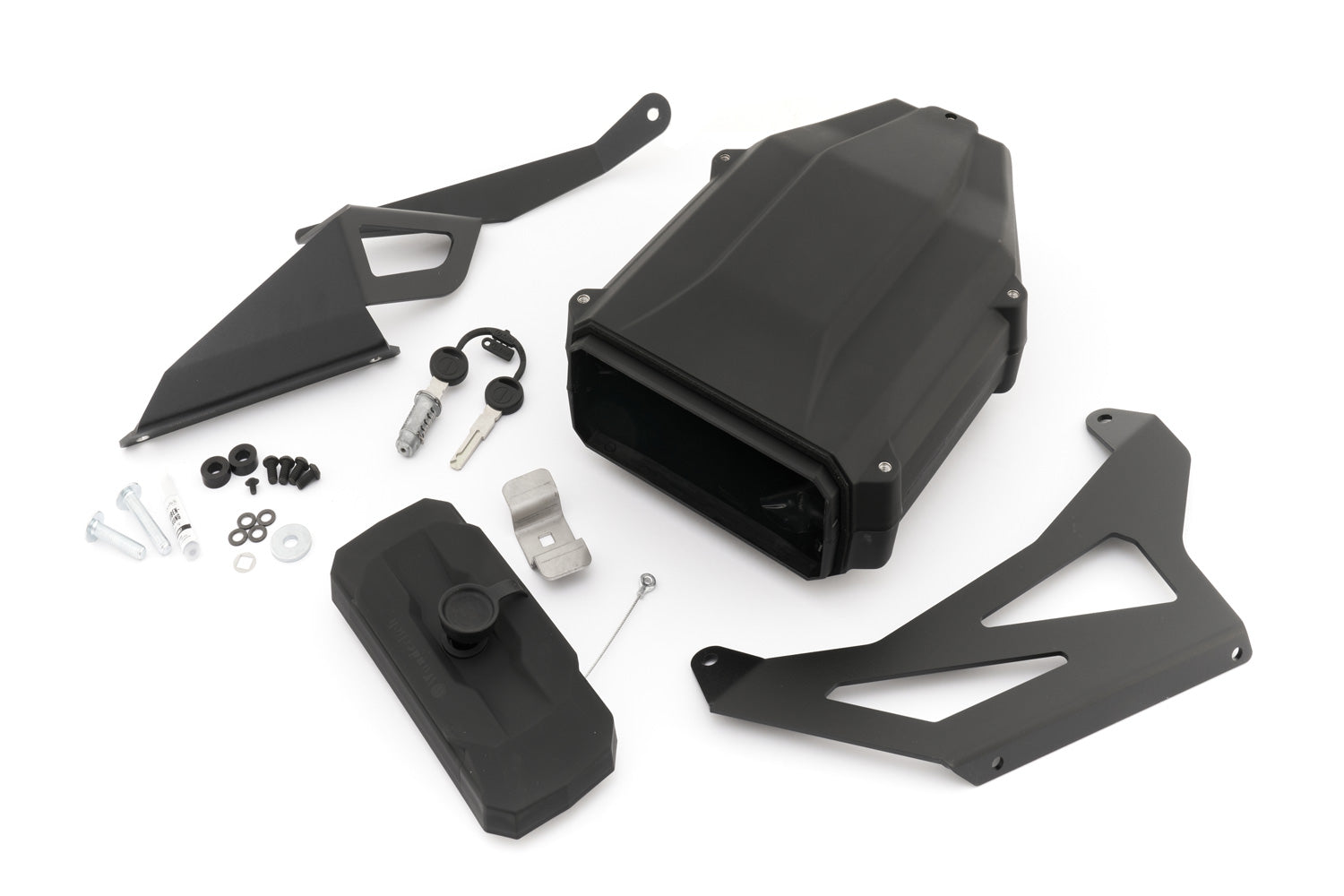 Wunderlich tool box with lock - for models without a case carrier