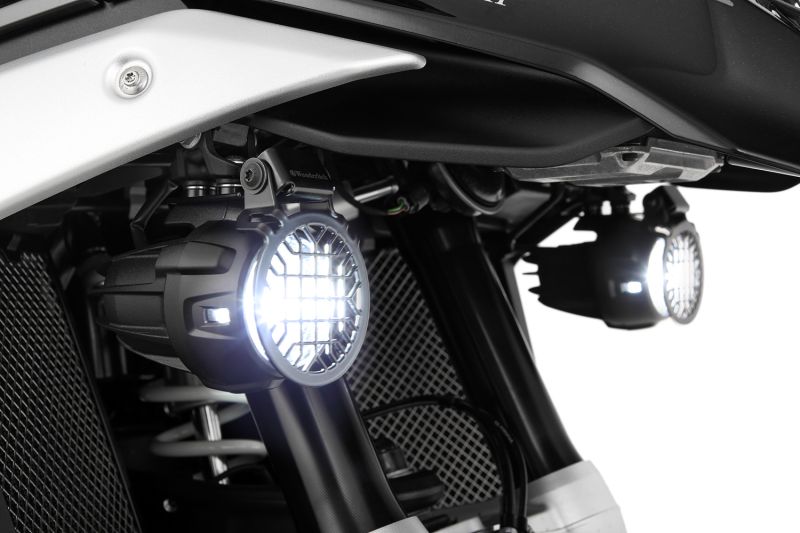 Wunderlich LED Auxiliary light protection grille NANO R 1300 GS - Set - black image 1