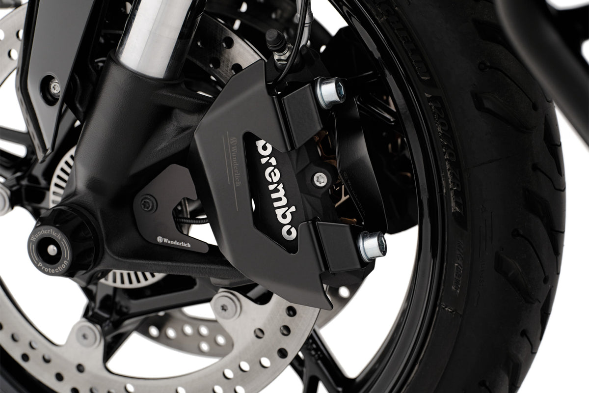 Wunderlich Brake calliper dirt trap - front - left and right - black