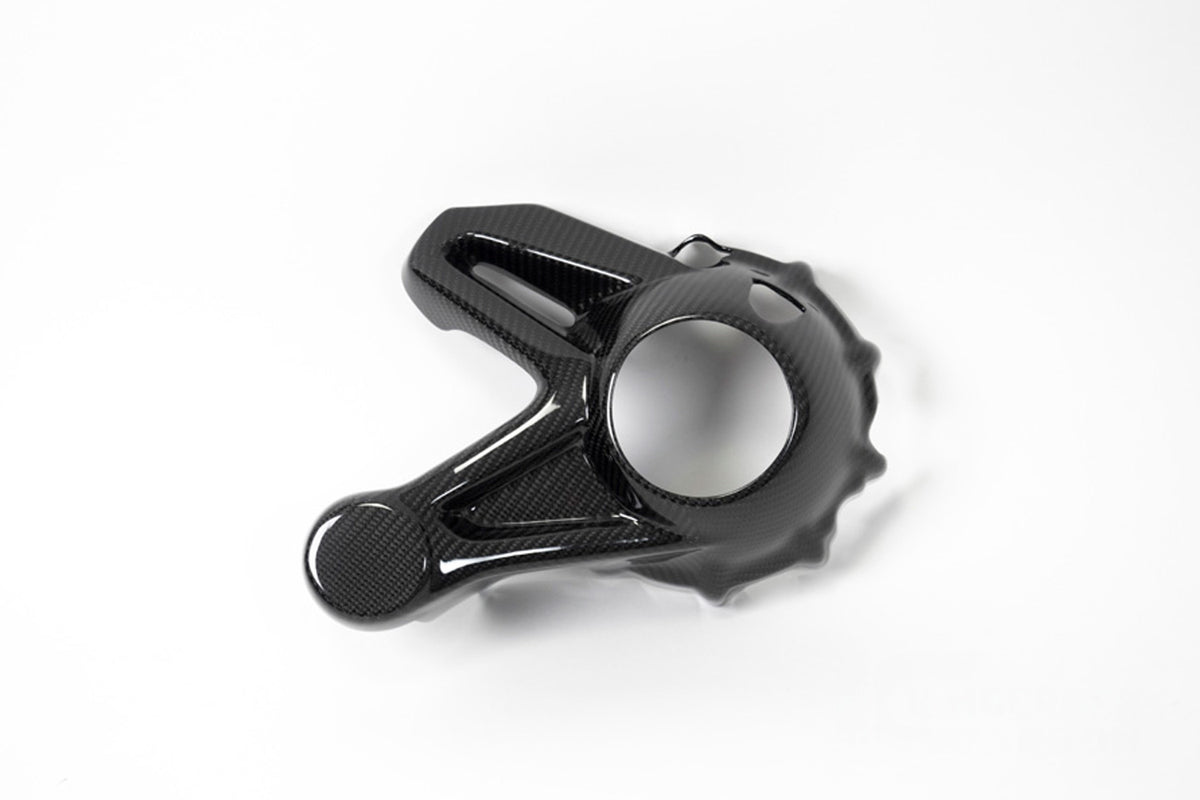 Ilmberger Kardan housing cover (Mounting with splash guard) R 1250 GS + Adventure - Carbon