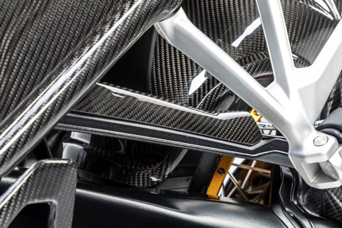 Ilmberger Brake line cover R 1250 GS + Adventure - Carbon