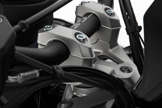 Wunderlich handlebar riser ERGO R 1300 GS (Adventure) - 25mm - silver image 0