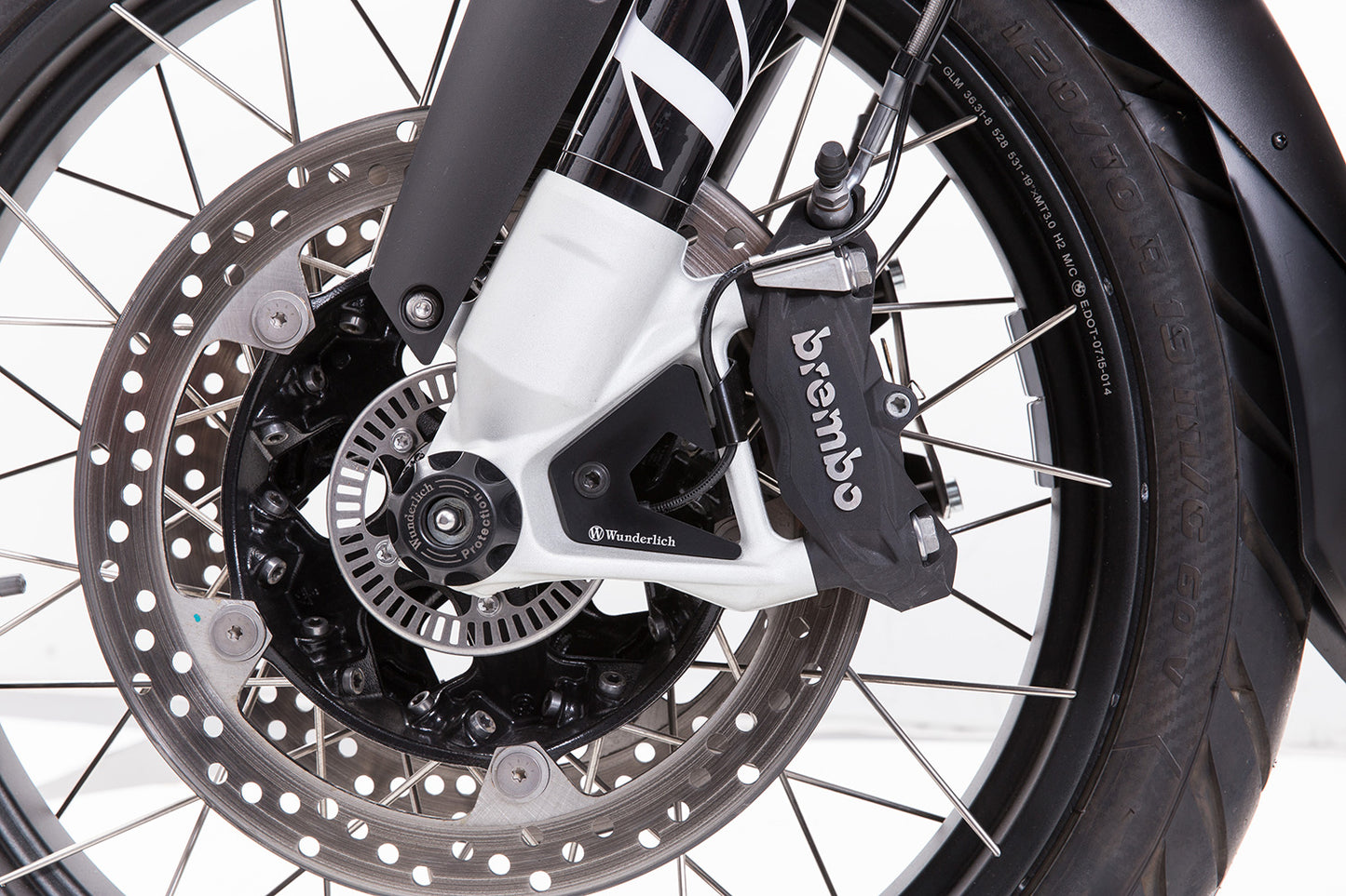 Wunderlich ABS sensor protection - black image 1